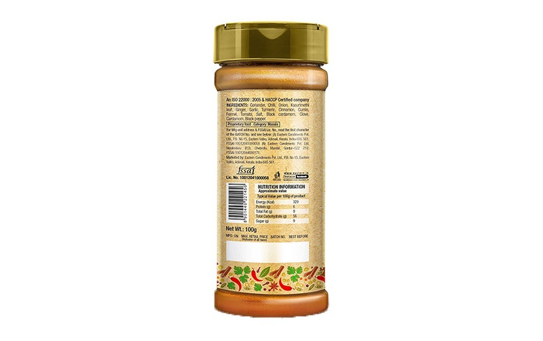 Eastern Spice Blend Ludhianvi Chicken Masala   Plastic Bottle  100 grams
